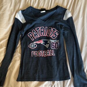 Patriots Long Sleeve Shirt - Navy